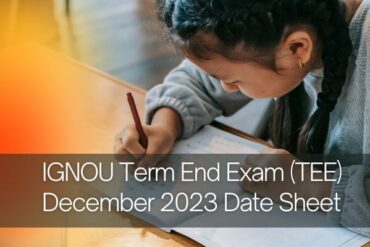 IGNOU Term End Exam December 2023