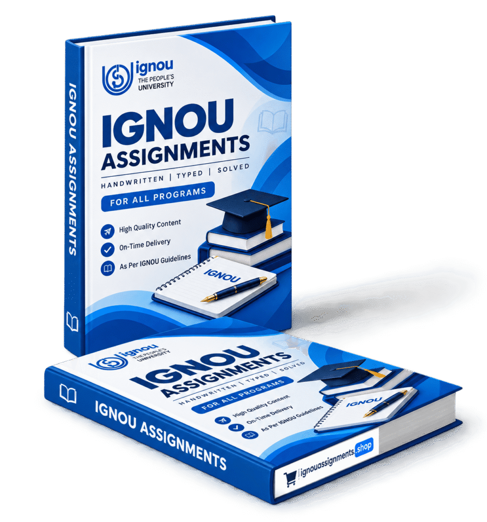 ignou solved assignments